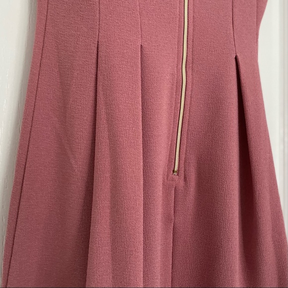 Dynamite | Rose Pink Classic Fit and Flare Dress - Picture 5 of 9